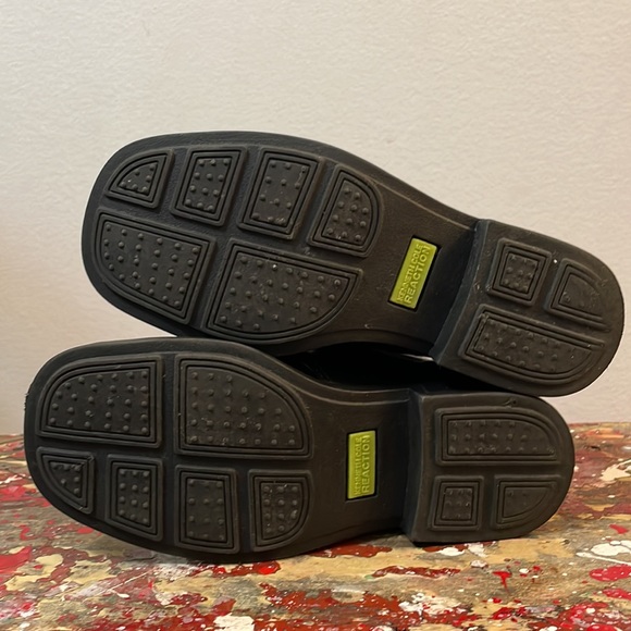 2/$18 Kenneth Cole Black Leather Fast Cash 2 Toddler Dress Shoe Size 12 - Picture 14 of 16